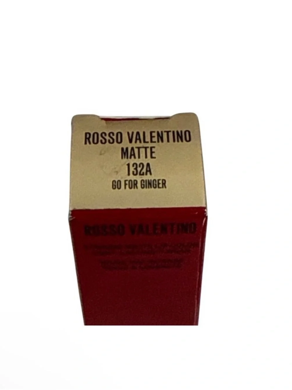 Rosso Valentino Matte Lipstick 136- Go For Ginger